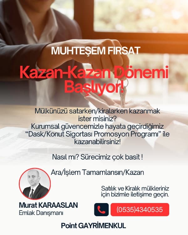 Murat Karaaslan| Emlak Danışmanı - Fotoğraf 3