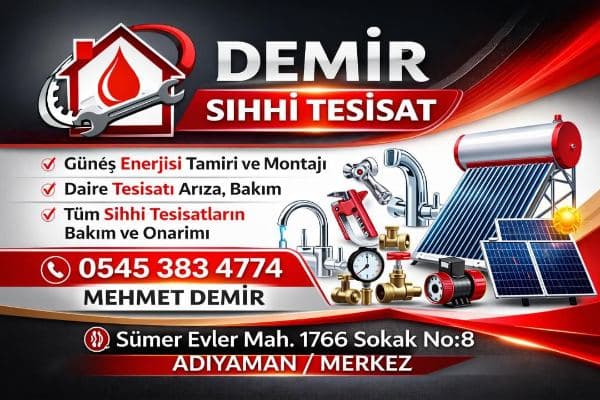 Demir Sıhhi Tesisat - Fotoğraf 3