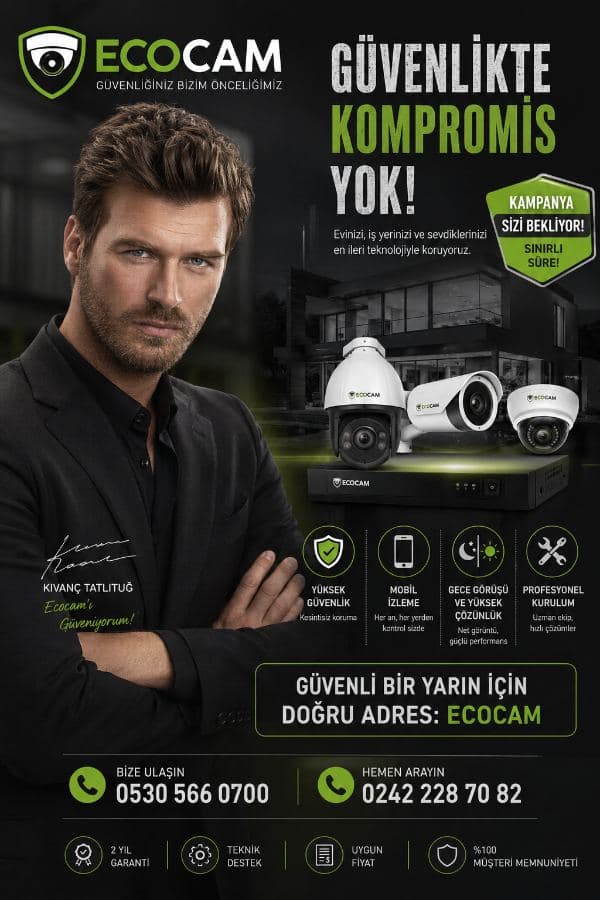 Ecocam Güvenlik Kamera Alarm Sistemleri - Fotoğraf 6