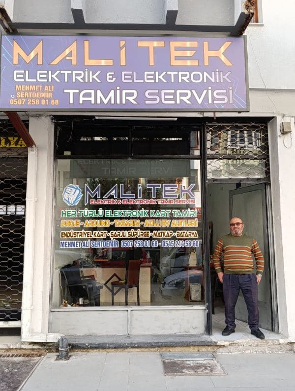 Malitek Elektronik Batarya Robot Süpürge Tamir Servisi - Fotoğraf 1